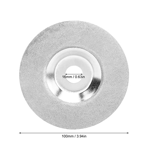 5pcs Dijamantno brušenje kotača 4in dijamantni mljevenje diska za brušenje kotača za uklanjanje dekoracije površinske dekoracije