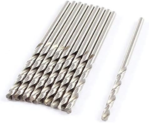 X-DREE 10 PCS 1,6 mm x 21mm x 43 mm flauta Metal Mramor HSS Twist Bušilice za bušenje (10 PZAS 1,6 mm x 21 mm x 43 mm Flauta