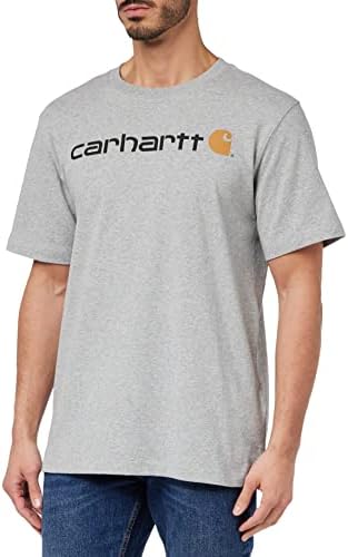 Carhartt muški labavi fit teška majica s logotipom s kratkim rukavima