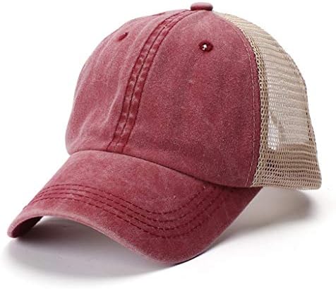 Vozačka kapa crna mreža obična prazna prozračna niska podesiva poklopac za muškarce za muškarce bejzbolske kapete tati šeširi