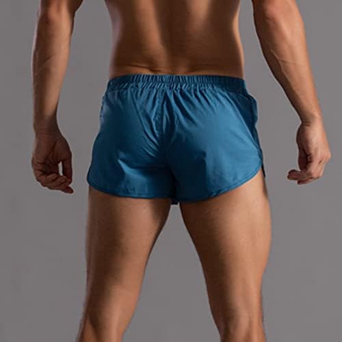 BMISEGM muški bokserski kratki kratki kratke hlače muške ljetne hlače od solidne boje elastični bend labavi brzi suhi casual