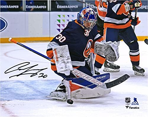 Ilya Sorokin New York Islanders Autografirano 8 x 10 obrnuti retro dres izrada fotografije spremanja - Autografirane NHL