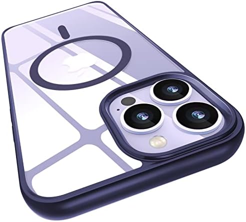 MGNAOOI Magnetic Clear za iPhone 12 Pro Max CASE Kompatibilno s MagSafe [bez žurbe] [Testirano vojni razred] Tvrdi PC s mekim