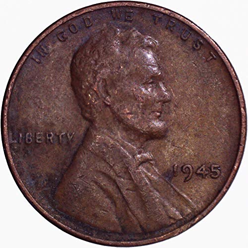 1945. Lincoln Wheat Cent 1c vrlo fino