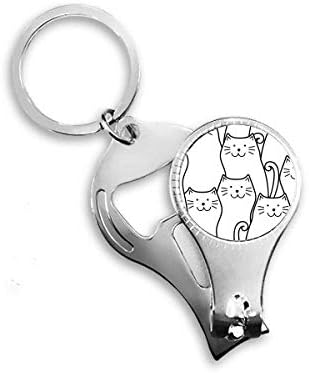 Nasmiješena mačka zaštititi ljubitelje ljubimca ljubimca za nokat za nokat za nokat otvora za otvarač za bočicu za bočicu