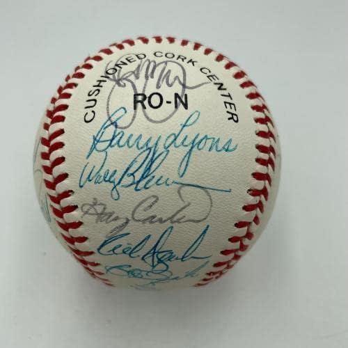 1988. New York Mets tim potpisao je bejzbol Nacionalne lige s Garyjem Carterom - Autografirani bejzbol