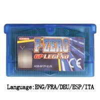 ROMGAME 32-bitna ručna konzola za video igranje Cartridge Cartridge Wolfenstein 3D EU verzija F-Zero GP Legenda