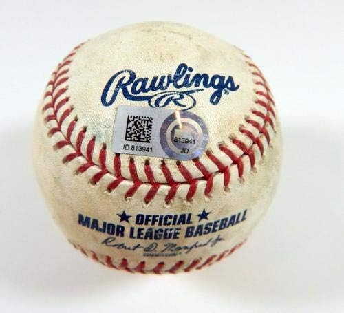 2019 Miami Marlins u Colorado Rockies Game koristio je bejzbol Jairo Diaz So Anderson - Igra je koristio bejzbols