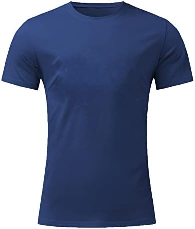 BMISEGM Ljetne majice u teretani muškarci nevolje Dan okrugli t kratka košulja za rukave i leđa košulje za vježbanje za muškarce