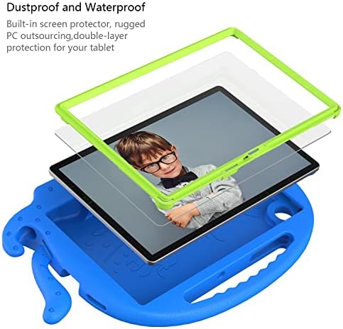 Tablica za računalo zaštitne školjke za djecu Kompatibilno sa Samsung Galaxy Tab A7 T500/T505 10.4 S BUMPER BUMPER | Protective