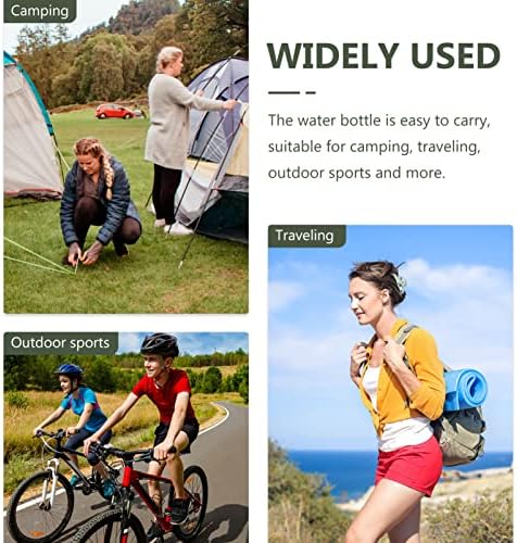 Inoomp putni dodaci kantina za vodu s vodom za vodu Kantina za planinarenje kampiranje na otvorenom ruksak i pribor za kampiranje