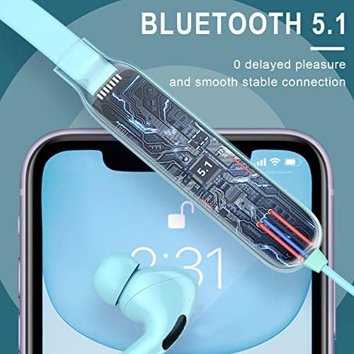 Zunfeo ušne pupoljke bežične bluetooth ušne uši s mikrofonom - Ušne pupoljke za uklanjanje buke vodootporne stereo slušalice