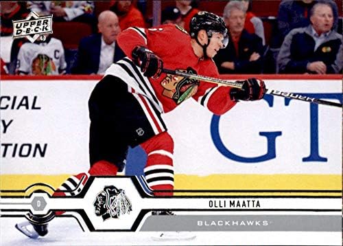 2019-20 Gornja paluba 367 Olli Maatta Chicago Blackhawks Hockey Card