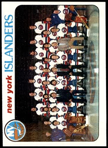 1978. Topps 201 Otočani timski popis New York Islanders NM Islanders