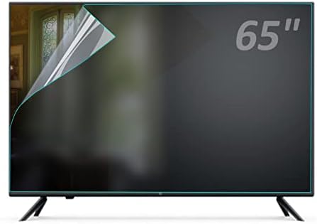 BU TV zaslonski zaštitnici Anti-o Glare TV zaslon Protector Filter Out Blue Light Anti Scratch Film za 65 inčni, 65 1429