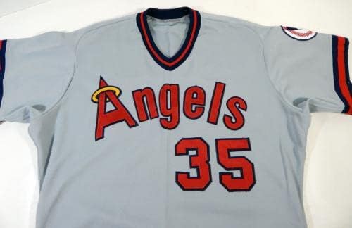 1988. California Angels Butch Wynegar 35 IGRA KORISTAVA GREIN DRESSEY 44 DP14445 - Igra korištena MLB dresova