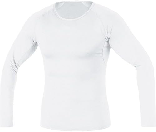 Muška košulja s dugim rukavima U donjem sloju u bijeloj boji