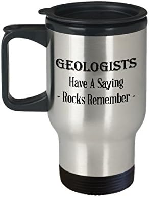 Geolog kave Putovanje šalica najbolje smiješna jedinstvena šalica geološkog čaja Savršena ideja za muškarce geologe imaju
