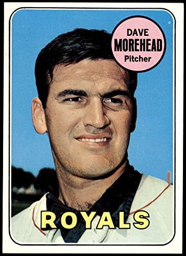 1969. Topps 29 Dave Morehead Kansas City Royals NM Royals