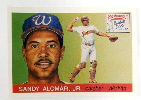 1991. Wichita Wranglers Rocks Dugout bejzbol set Sandy Alomar Jr. Pedro Martinez - Bejzbolske karte