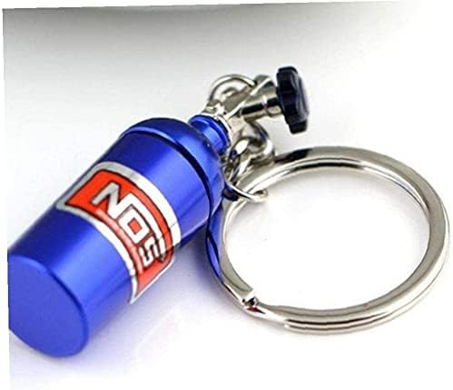 Dušikov oksid Mini oblik Boce Cheet Creation Metal Metal mobitel šarm plava 6 * 1,5 cm praktičan i moda