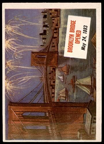 1954. Topps 76 XCOA Brooklyn Bridge Otvoren je ex/MT