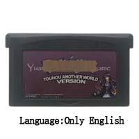 ROMGAME 32 -bitna ručna konzola za video igranje s konzolama Kartol mramorni engleski jezik američka verzija Touhou još jedan
