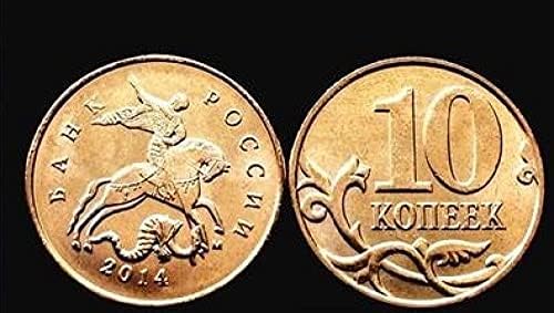 Europska nova Rusija 10 Goby Coin 2010 verzija stranih kovanica komemorativno