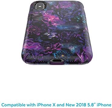 Speck Products Presidio Incid iPhone XS/iPhone X futrola, GalaxyFloral/Cala Purple
