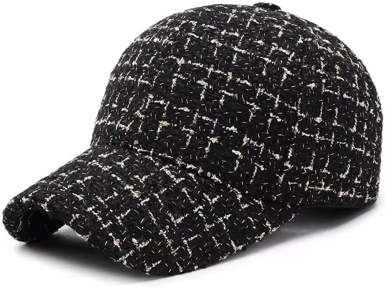 Šeširi za žene modne bejzbol kape za muškarce nisko profil mama tata šešir tweed tkanina za ljetni zimski kamiondžija sunca