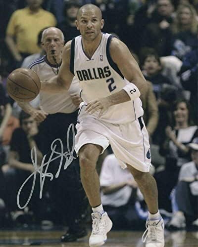 Jason Kidd potpisao Autogram 8x10 Fotografija - Dallas Mavericks Star, 10x NBA All Star - Autografirane NBA fotografije