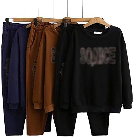 UXZDX ženska tracksuit dvodijelna set žena vrhovi i hlače odjeću žene pulover set Sweatpants set