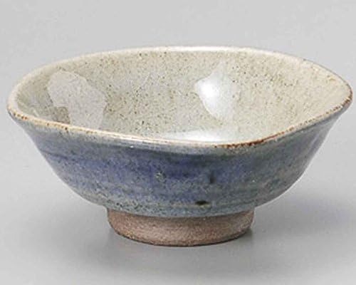 Gosu-plavi 3,1 inčni set 5 sake šalice bež keramike napravljene u Japanu