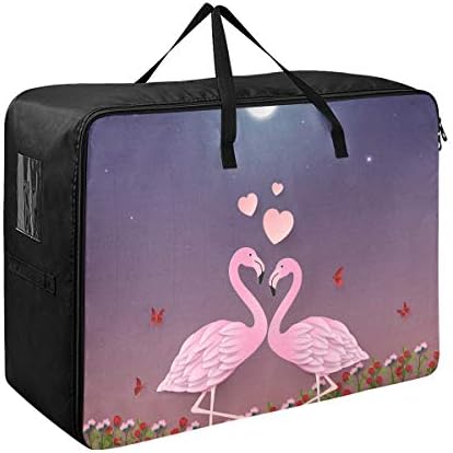 N/ A Underbed vrećica za odlaganje velikog kapaciteta - Flamingo Slatka ružičasta odjeća Organizator odjeće Dekoracija Presavijanja