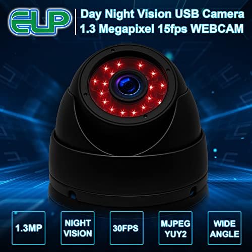 HD Day Night Vision USB kamera IR infracrvena s kućnim nadzorom Housing Housing CCTV Web kamera za računalo Mini UVC USB2.0
