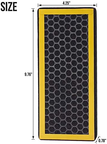 Zamjenski filteri mirisa GHM od 2 kompleta, u skladu s oscilirajućim башенными очистителями HoMedics AT-PET01, AT-PET02,