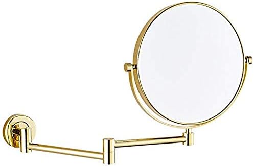 ONEMTB 8 ​​-inčni zidni zrcali za šminku povećalo ekstenguje čvrsto podesivo brijanje kozmetičkog ogledala kupaonica ispraznost