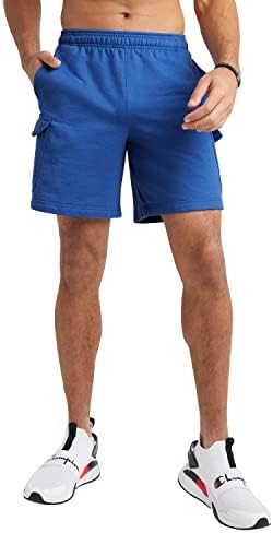 Champion muški powerblend teretni kratke hlače za muškarce, teretne kratke hlače s teretnim džepovima za muškarce, 8