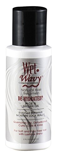 Prirodna hidratantna krema za kosu od aloe i arganovog ulja, 2 oz