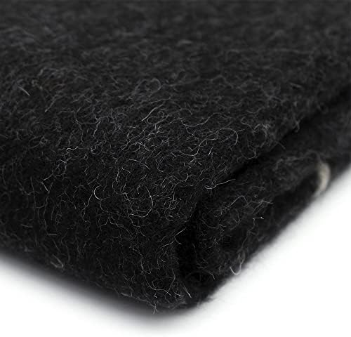 Andska noć - Eco dječja alpaca vuna pokrivač UNDYED Prirodne boje meka topli pijesak/ugljen sivi reverzibilni dizajn