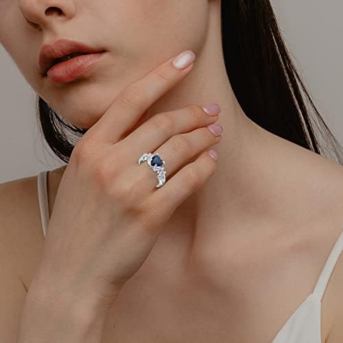 2023. Nove žene zaručnički dijamantni vjenčani prsten ukras breskva srca mamini dijamantni prsten besmrtni prstenovi