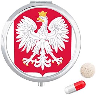 Poljska Europa Nacionalna amblem tableta kućišta za skladištenje Kontejner za poštivanje lijeka