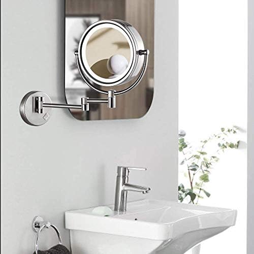 Ogledalo za šminkanje Na zidu od 360 stupnjeva, elegantan dizajn odgovara kupaonici bilo koje obitelji i hotela