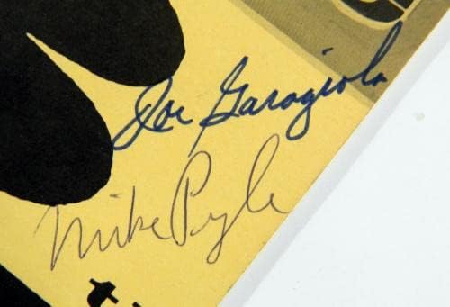 Joe Garagiola/Mike Pyle/Johnny Morris potpisao NBC 35 YR Program 3 Autos - Autographd MLB časopisi