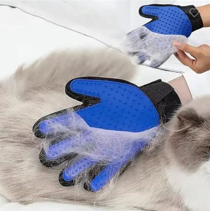 Rukavice za njegu kućnih ljubimaca četke za pse i mačke rukavice za nježno prolijevanje i pranje-1 pakiranje