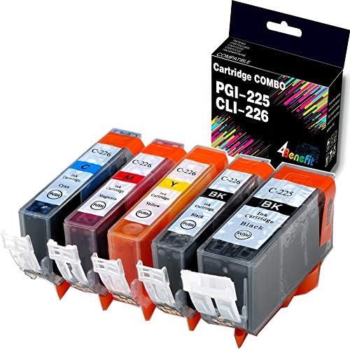 4. Kompatibilan s PGI-225 CLI-226 ink cartridge PGI225 CLI226 koristi za ink-jet pisača PIXMA MG5220 MG6220 MG5320 MG6120