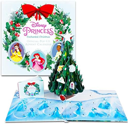 Adventski kalendar princeze Disnee Odbrojavanje do Božića-25-dnevni pop-up Adventski kalendar princeze Disnee za 2023. godinu