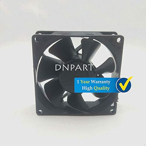 DNPART Kompatibilno za Delta AUC0812d DC 12V 0,70A 80 * 80 * 25mm 8cm 4PIN FIN