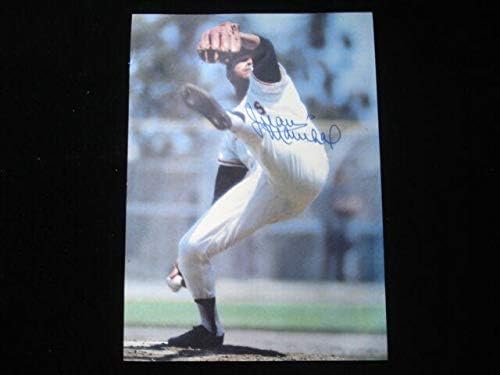 Juan Маричаль San Francisco Giants s autogramom na stranici prijavite 8x11 B&E Holografska časopisi MLB autogram