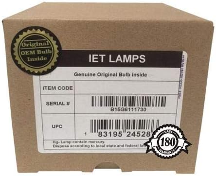 IET svjetiljke - originalna originalna zamjenska žarulja/svjetiljka s OEM kućištem za Canon RS -LP09 projektor